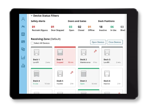 myQ Facility: monitor and control commercial door operators from anywhere